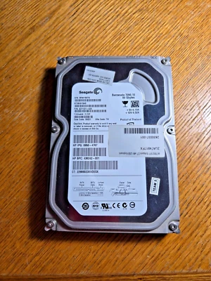 Seagate Barracuda Desktop HDD 80GB ST380815AS P/N: 9CY131-037 3.5" SATA 7200RPM - Image 1 of 3
