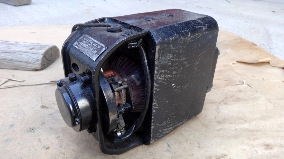 Vintage GERADOR CINZA & DAVIS Original chevy dodge pierce cadillac packard reo - Imagem 1 de 4