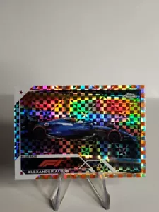 Alexander Albon 2023 Topps Fórmula 1 Naranja Cuadros Bandera Refractor/25 SSP F1 - Imagen 1 de 3