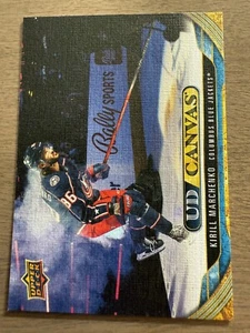 2024-25 UD Series 1 Kirill Marchenko UD Canvas #C-35 Columbus Blue Jackets - Bild 1 von 2