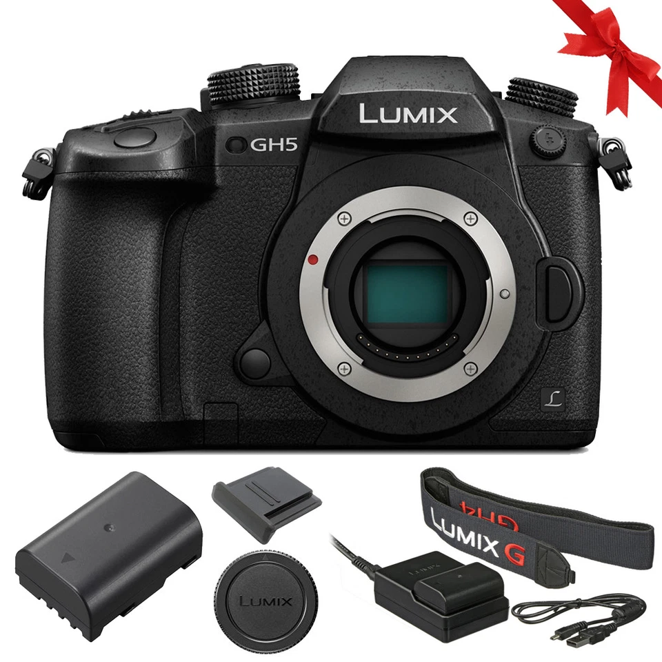 Panasonic Lumix DC-GH5 Mirrorless Micro Four Thirds Digital Camera (Body Only) - Image 1 of 4
