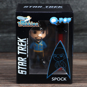 Star Trek TOS Spock Figure Q-Pop Leonard Nimoy QMx Quantum Mechanix 2013 New