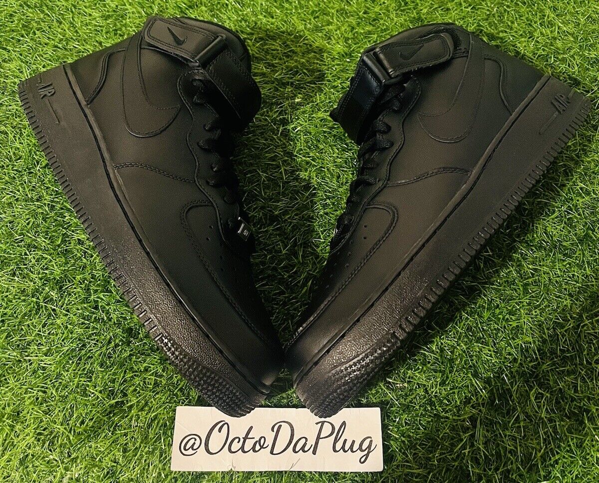 Nike Air Force 1 Mid '07 Triple Black 2021 for Sale Nike Air Force 1 Mid '07 Triple Black 2021 for Sale