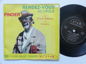 Fred Adison Et Son Orchestre – Rendez-Vous Au Cirque Pinder Club – FA 503 ** - Picture 1 of 4