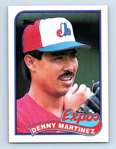 1989 Topps Denny Martinez Montreal Expos #313