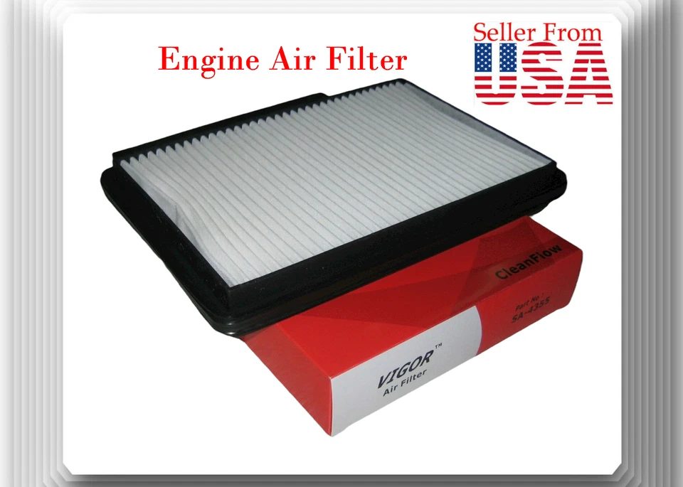 Filtro de aire del motor 4355 CA6304 46203 compatible con: HONDA Accord Prelude 17220-PH3-000 Foto 1 de 1