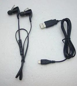 Plantronics BackBeat GO 2 Wireless Bluetooth Stereo Earbuds Black - TESTED Okay - Picture 1 of 1