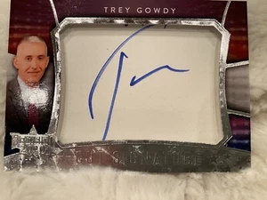 Decisión 2020 Cut Signatures Trey Gowdy automático - Imagen 1 de 4