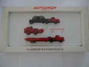 Wiking 99022, 1:87,  Autodrom, Klassische Baufahrzeuge VI, Set, in OVP - Bild 1 von 4