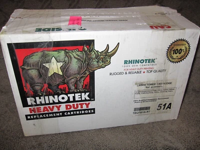 Compatible HP Q7551A Black Toner Cartridge Factory NEW 51A LaserJet P3005 M3027X - Image 1 of 4