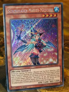 Yu-Gi-Oh! Schokoladen-Magier-Mädchen - Secret Rare - 1. Auflage ! - Bild 1 von 1
