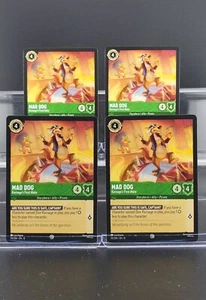 Disney Lorcana Mad Dog - Karnage's First Mate 93/204 Reign of Jafar C 4 Cards - Picture 1 of 1