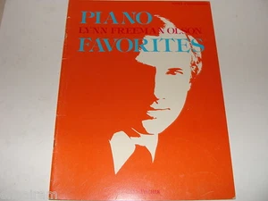 Lynn Freeman Olson Piano Favorites 1987 Libro de partituras 2 Intermedios - Imagen 1 de 2