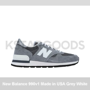 New Balance 990v1 Made in USA Grey White - Picture 1 of 4