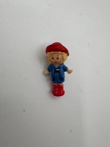 Vintage 1992 Bluebird Polly Pocket Doll Birthday Party Raincoat *Replacement - Picture 1 of 2