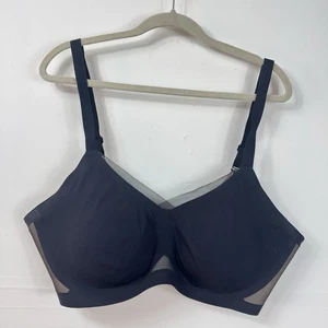 Honeylove Crossover Bra 2X Black Wireless Removeable Pads Comfort Leisure Bra - Picture 1 of 4