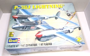 P-38J Lightning 1:48 Model Kit Fighter Military Plane Revell 85-5479 NEW Sealed - Picture 1 of 5