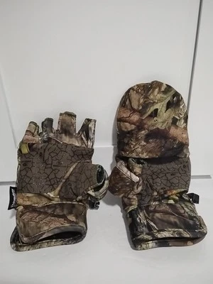 Mossy Oak Winter Break Up Country Gloves/Mitts Size Medium  - Image 1 of 4