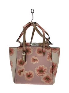 COACH Tote Bag Pink Total Pattern Troop Tote With Sakura Blossom Print 93969 JP - Picture 1 of 7