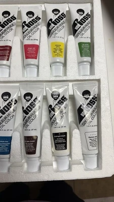 Vintage Bob Ross Master Paint Set open box complete w/VHS + tools + instructions - Image 1 of 4