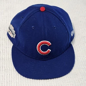 Cappello Chicago Cubs New Era 59Fifty 7 1/4 aderente 100% lana 1876-1976 toppa sul lato - Foto 1 di 7