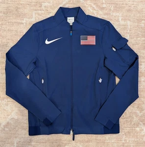 Nike Team USA Olympics Navy Woven Jacket CV0311-492 Rare Small S USA - Bild 1 von 6
