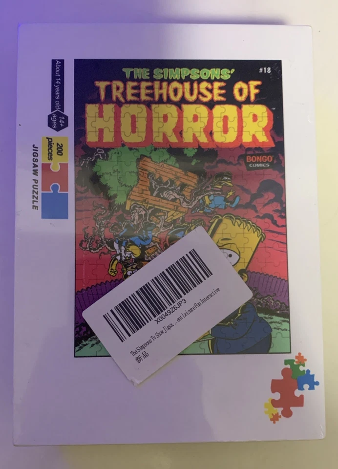 The Simpsons Treehouse Of Horror 200 Piece Jigsaw Puzzle  - Image 1 of 1