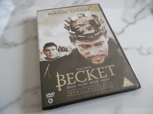NEW BECKET DVD NEWLY RESTORED DVD PG RICHARD BURTON PETER O'TOOLE JOHN GIELGUD - Picture 1 of 2