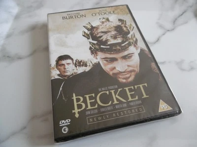 NEW BECKET DVD NEWLY RESTORED DVD PG RICHARD BURTON PETER O'TOOLE JOHN GIELGUD - Image 1 of 2