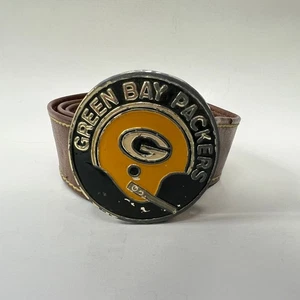 Vintage 1971 Belt Buckle Green Bay Packers - Picture 1 of 12