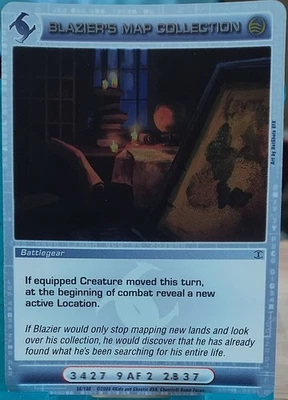 Chaotic Blazier's Map Collection 56/100 - Foil Rare - Image 1 of 2