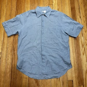 Camisa deportiva Zegna S para hombre con botones mediana mezcla de lino hecha en Italia - Imagen 1 de 8