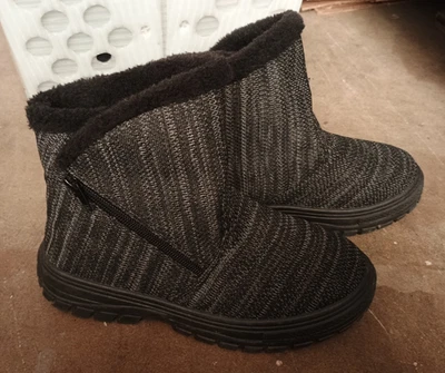 Botines cómodos forrados de punto HARMONY BALANCE negros grises talla cremallera 5,5 Foto 1 de 4