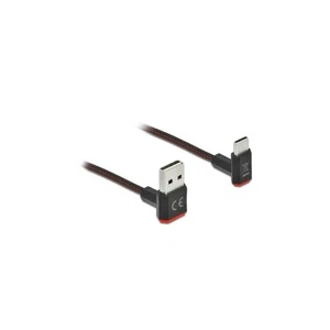 EASY-USB 2.0 Kabel Typ-A zu USB Type-C™ Stecker gew. oben / unten 0,2 m - Bild 1 von 1