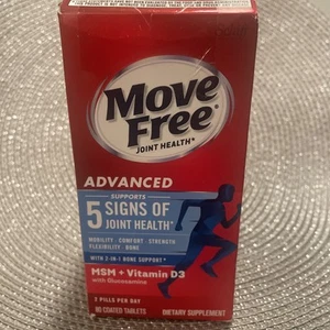 Move Free SBF- Advanced Joint Supplement - 80 Tablets - Picture 1 of 3
