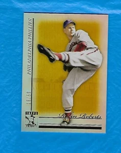 Robin Roberts 2010 Topps Tribute Gold #33 Philadelphia Phillies Hof #16/50! - Imagen 1 de 2