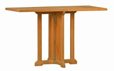 Teak Balkontisch Brighton (120 x 60 cm) Klappbar Klapptisch Balkon Holz Tisch - Bild 1 von 4