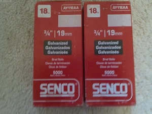 SENCO 18 Ga. 3/4" chiodi lunghi Brad AY11EAA (10.000) - Foto 1 di 1