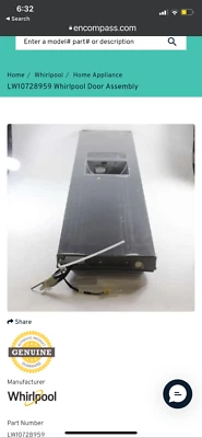 Puerta del congelador lado a lado, puerta izquierda lado a lado, puerta dispensadora Foto 1 de 3