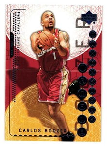 2003-04 Upper Deck Triple Dimensions NBA Cleveland Cavaliers Carlos Boozer - Bild 1 von 2