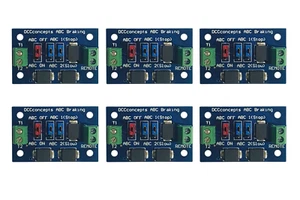 DCC Concepts ~ New 2025 ~ ABC Slow or Stop Modules ~ 6 Pack ~ DCD-ABC.6 - Picture 1 of 1