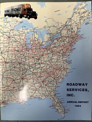 Roadway Express Services 1983 Annual Shareholder Report - ROADWAY Transport - Image 1 of 4