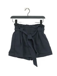 Zara Damen Shorts XS Blau Baumwolle mit Elasthan, Polyester Mom - Bild 1 von 6
