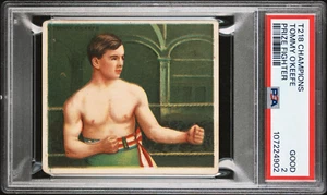 1910 T218 Campioni Tommy O'Keefe Premio Fighter PSA 2 - Foto 1 di 2