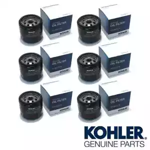 6 PACK Genuine OEM Kohler 12 050 01-S Oil Filter - Picture 1 of 3