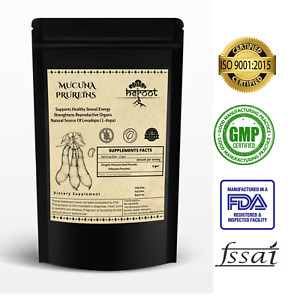 Mucuna Pruriens Pulver 50 g Extrakt L-Dopa Reines organisches Levodopa 100 %