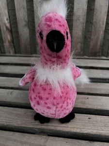 Ganz Webkinz Cherry Blossom Bird Plush HM 455 No Code Pink Flamingo - Picture 1 of 5