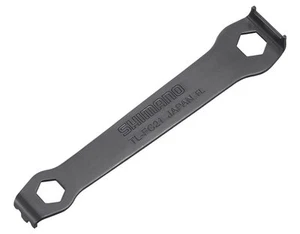 GENUINE SHIMANO CHAINRING PEG & DUST CAP TOOL TL-FC21 with 8 & 10 mm hex spanner - Picture 1 of 1