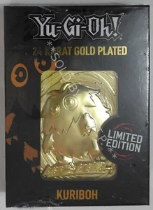 YUGIOH! - KURIBOH - 24K GOLD PLATED COLLECTABLE - LIMITED EDITION - Picture 1 of 4