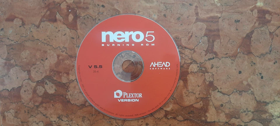 Nero 5 Burning Rom Software PC CD Ver 5.5 - Image 1 of 2